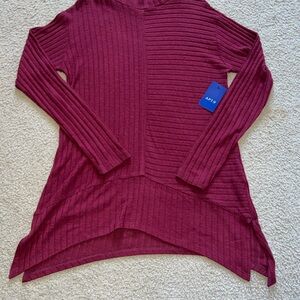 Apt. 9 Deep Red Knit Sweater